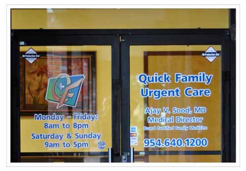 Visual Tour of Quick Family Urgent Care in Davie FL