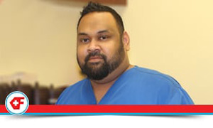 Shaam Thomas at Quick Family Urgent Care in Davie FL